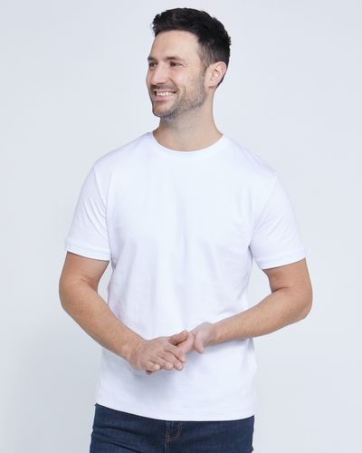 Paul Costelloe Living White Mercerised T-Shirt